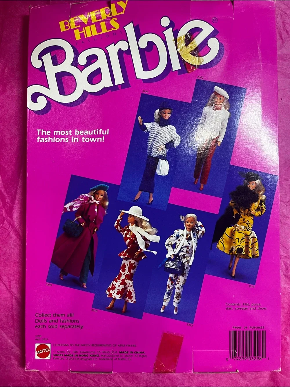 vintage 1987 Mattel Barbie 